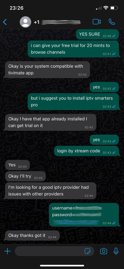 UK Client — Wise payment